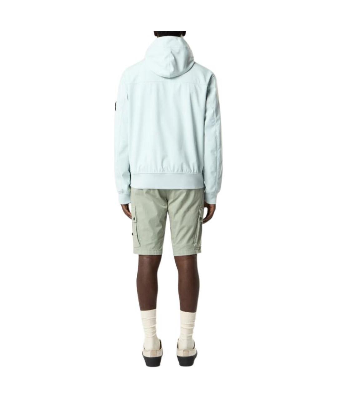 STONE ISLAND Голубая куртка, фото 4