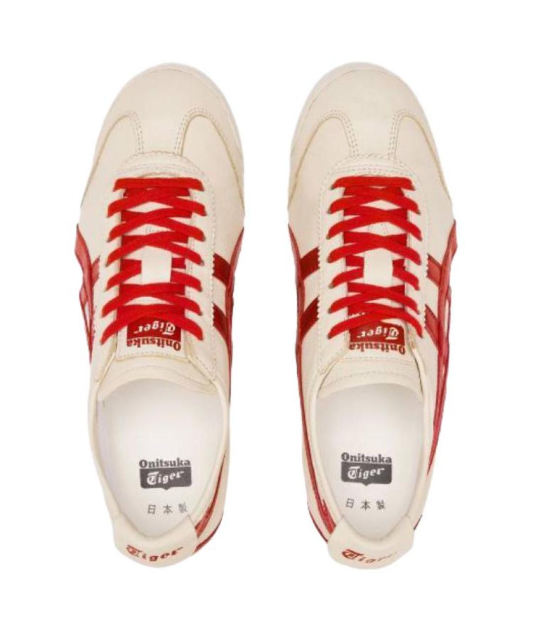 ONITSUKA TIGER Бежевые кеды, фото 4