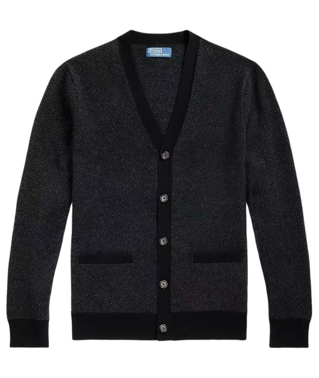 POLO RALPH LAUREN Серый кардиган, фото 1