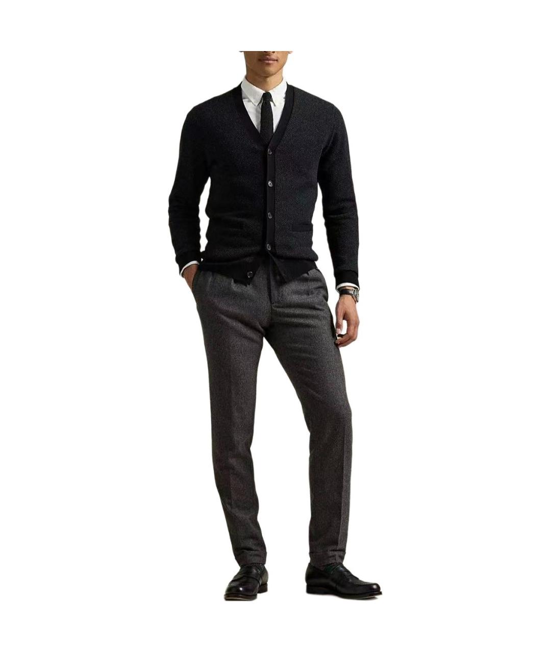 POLO RALPH LAUREN Серый кардиган, фото 2