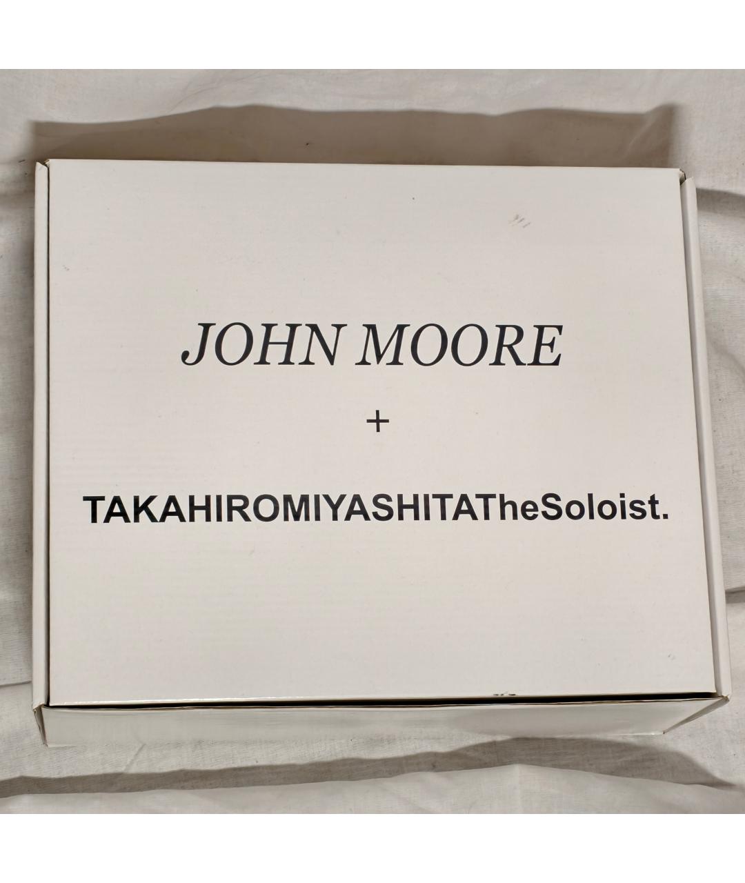 TAKAHIROMIYASHITA THE SOLOIST Белые резиновые высокие ботинки, фото 7