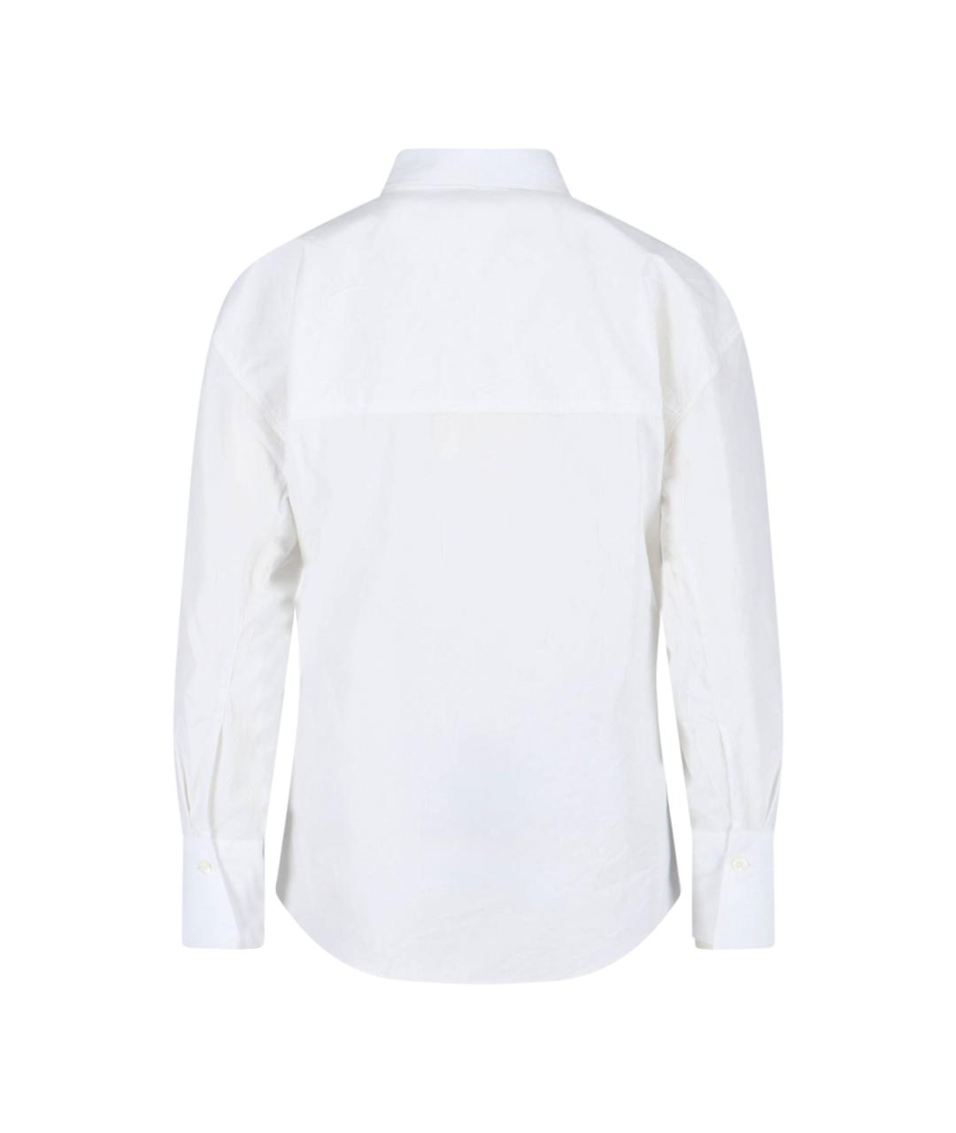 ROHE Белая хлопковая рубашка, фото 2