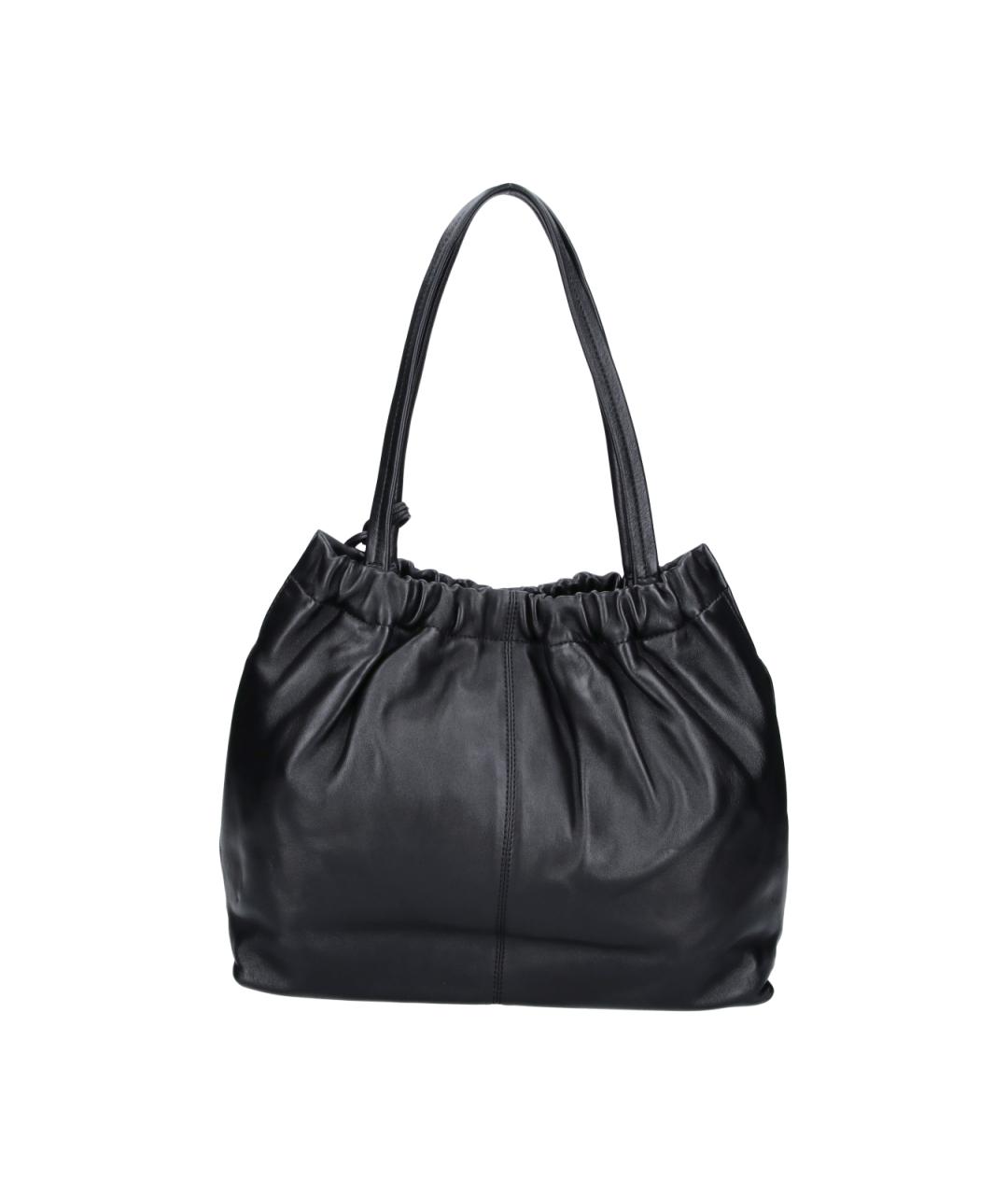 MARC JACOBS Черная кожаная сумка через плечо, фото 3