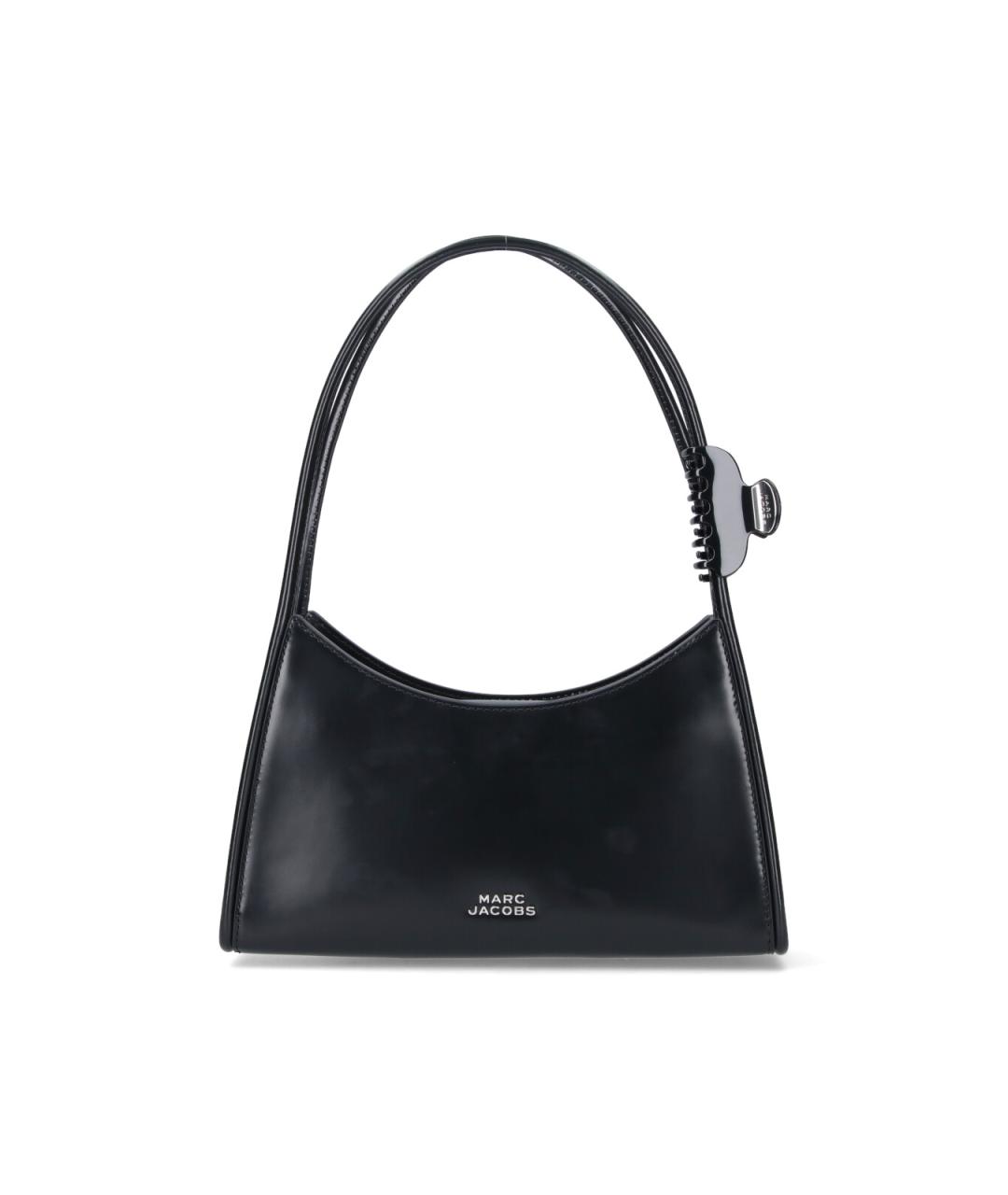 MARC JACOBS Черная кожаная сумка через плечо, фото 1