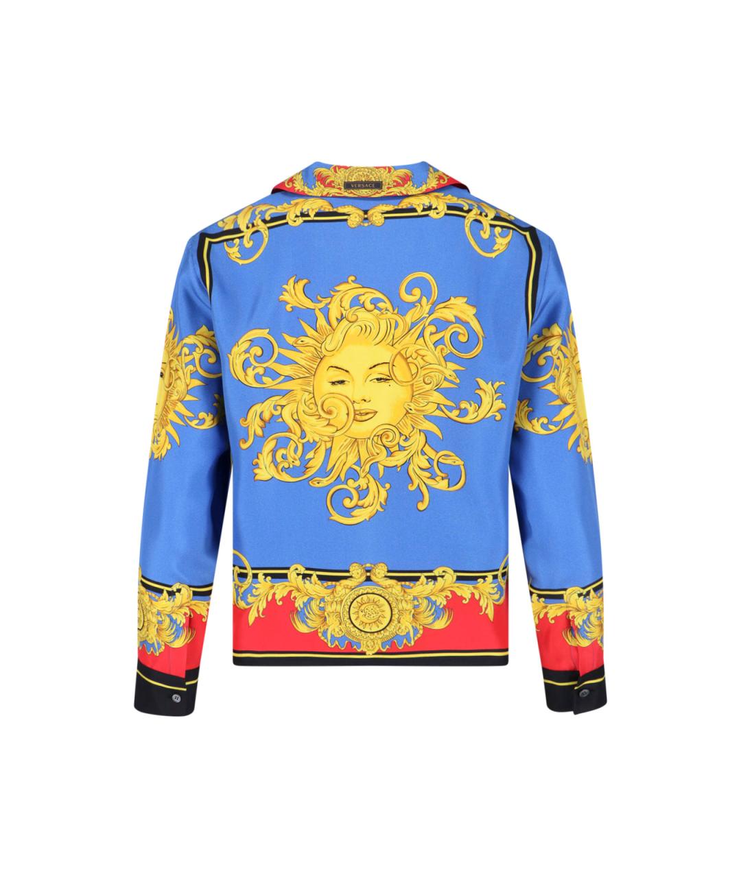 VERSACE Мульти шелковая рубашка, фото 2