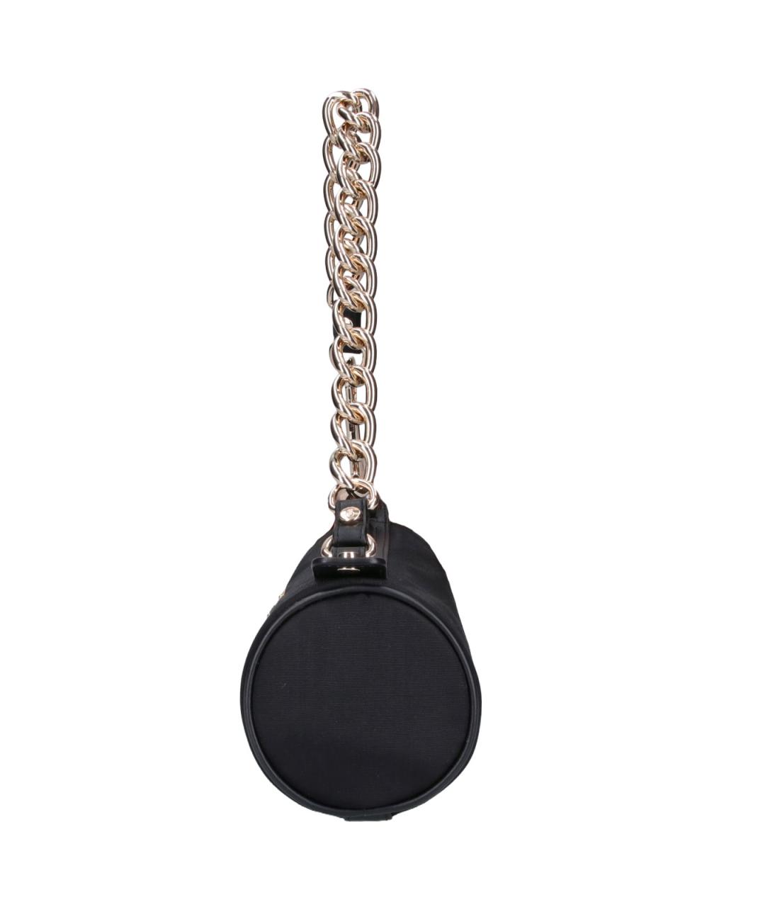 VIVIENNE WESTWOOD Черная тканевая сумка через плечо, фото 5