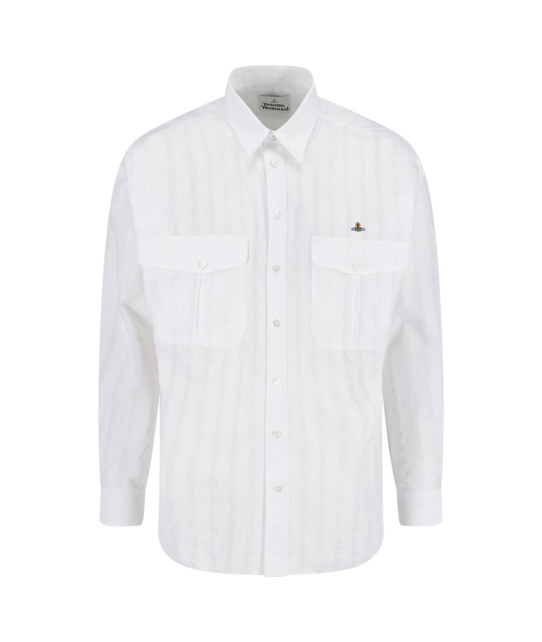 VIVIENNE WESTWOOD Белая хлопковая кэжуал рубашка, фото 1