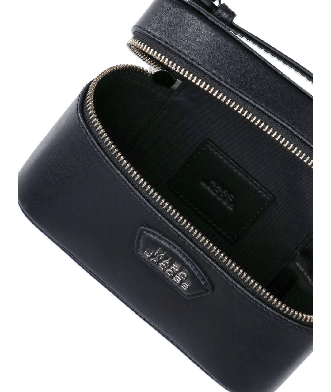 MARC JACOBS Черная кожаная сумка через плечо, фото 4