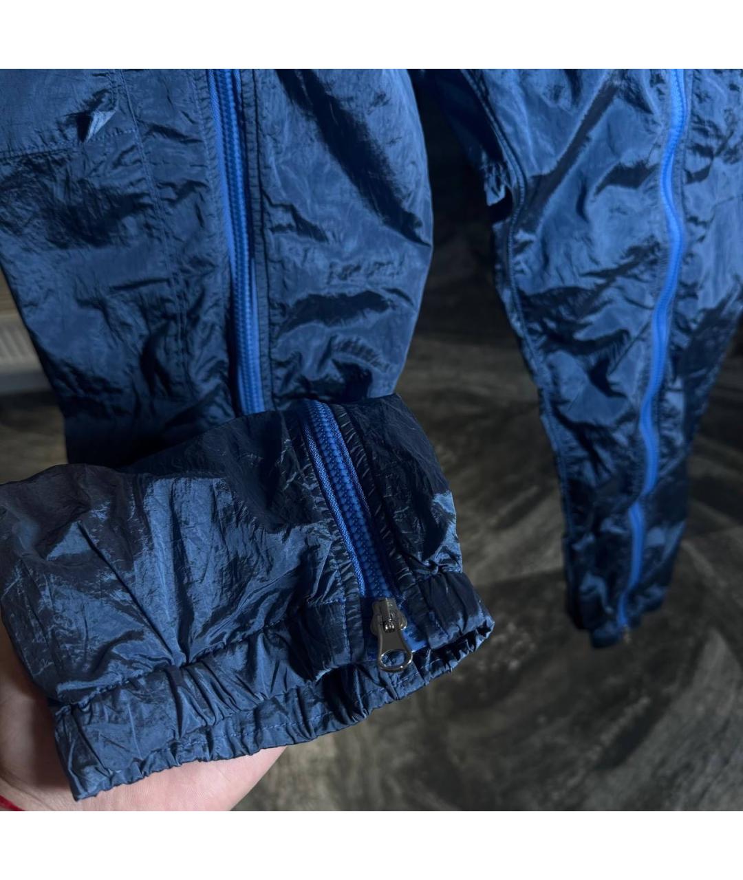 STONE ISLAND Синие повседневные брюки, фото 4