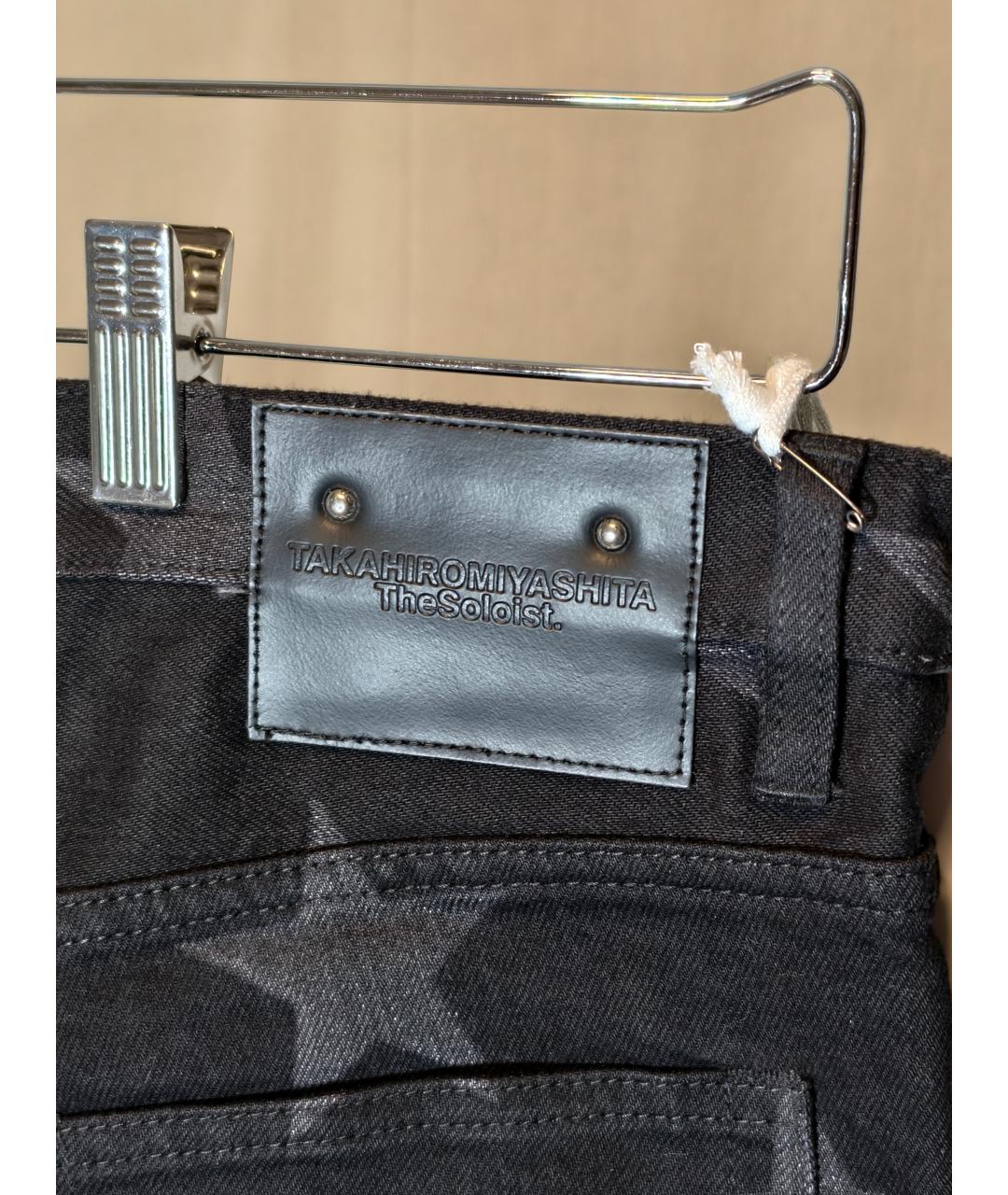 TAKAHIROMIYASHITA THE SOLOIST Черные джинсы скинни, фото 3