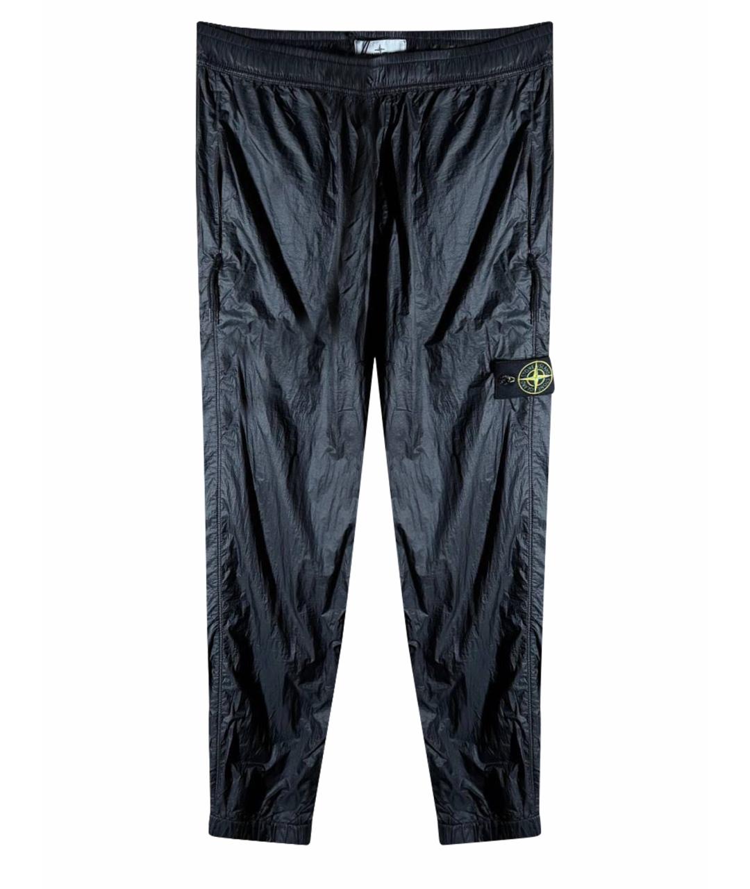 STONE ISLAND Черные повседневные брюки, фото 1