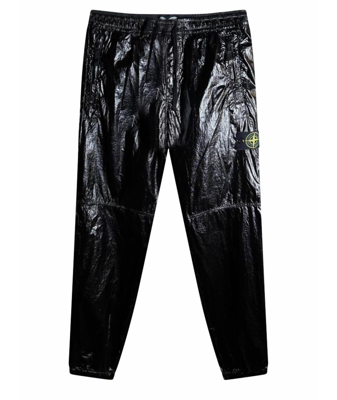 STONE ISLAND Черные повседневные брюки, фото 1