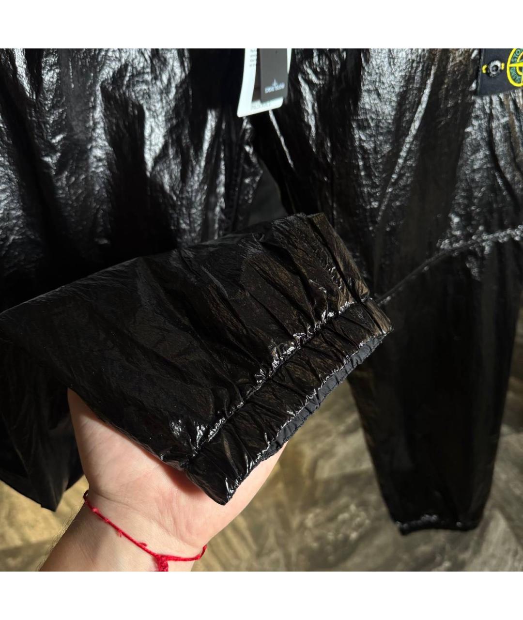 STONE ISLAND Черные повседневные брюки, фото 4