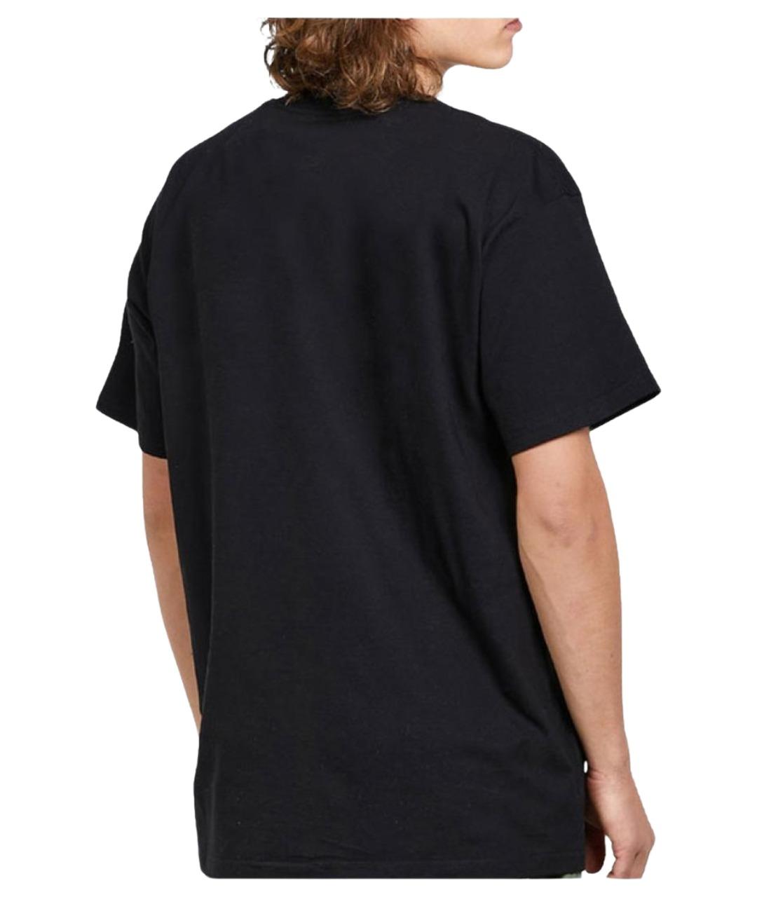 STUSSY Черная футболка, фото 3