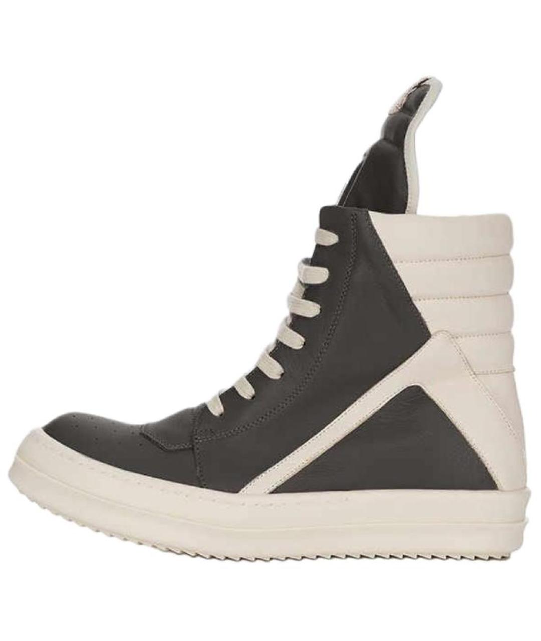 RICK OWENS Мульти кожаные кроссовки, фото 2