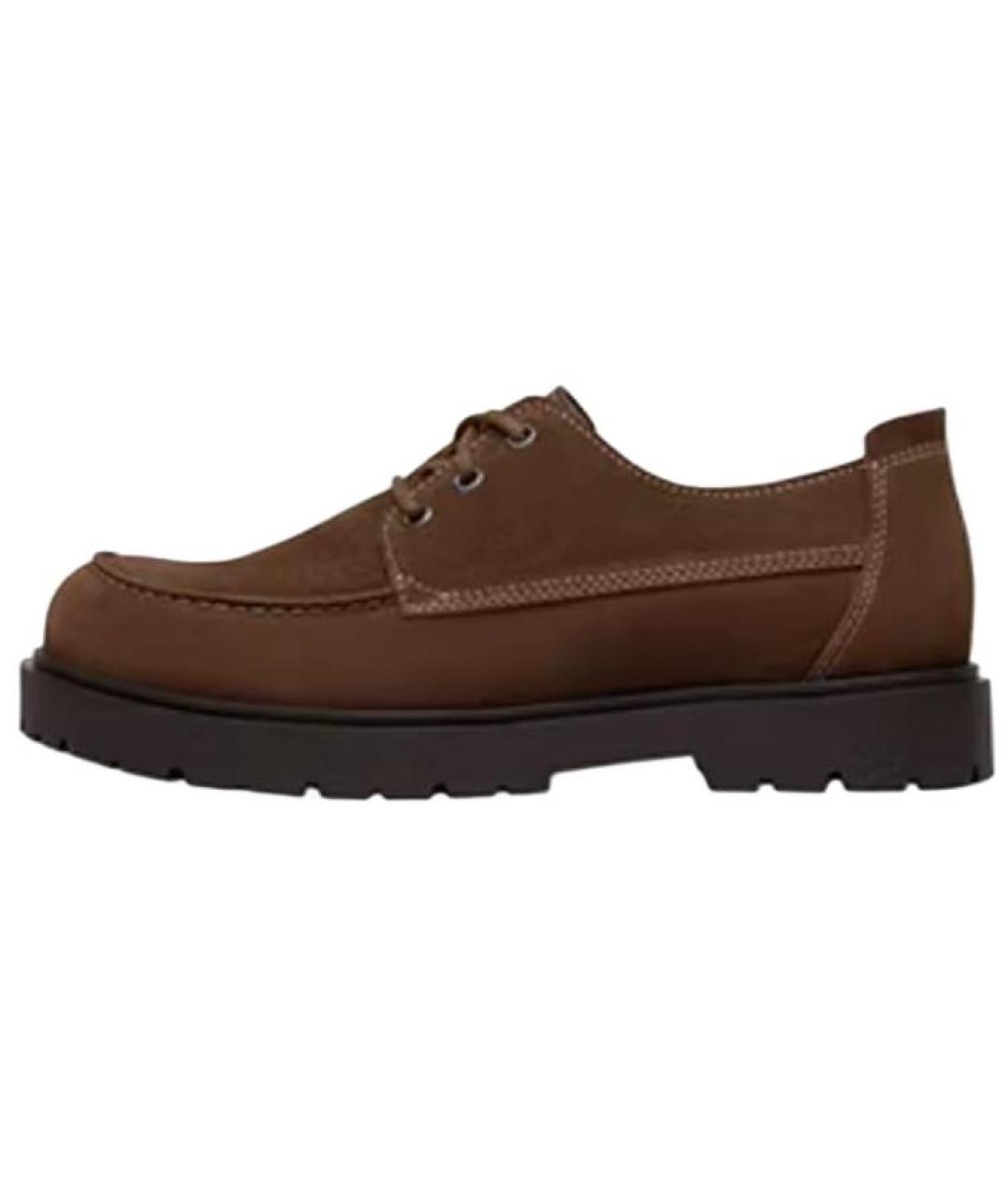 BIRKENSTOCK Коричневые замшевые туфли, фото 5