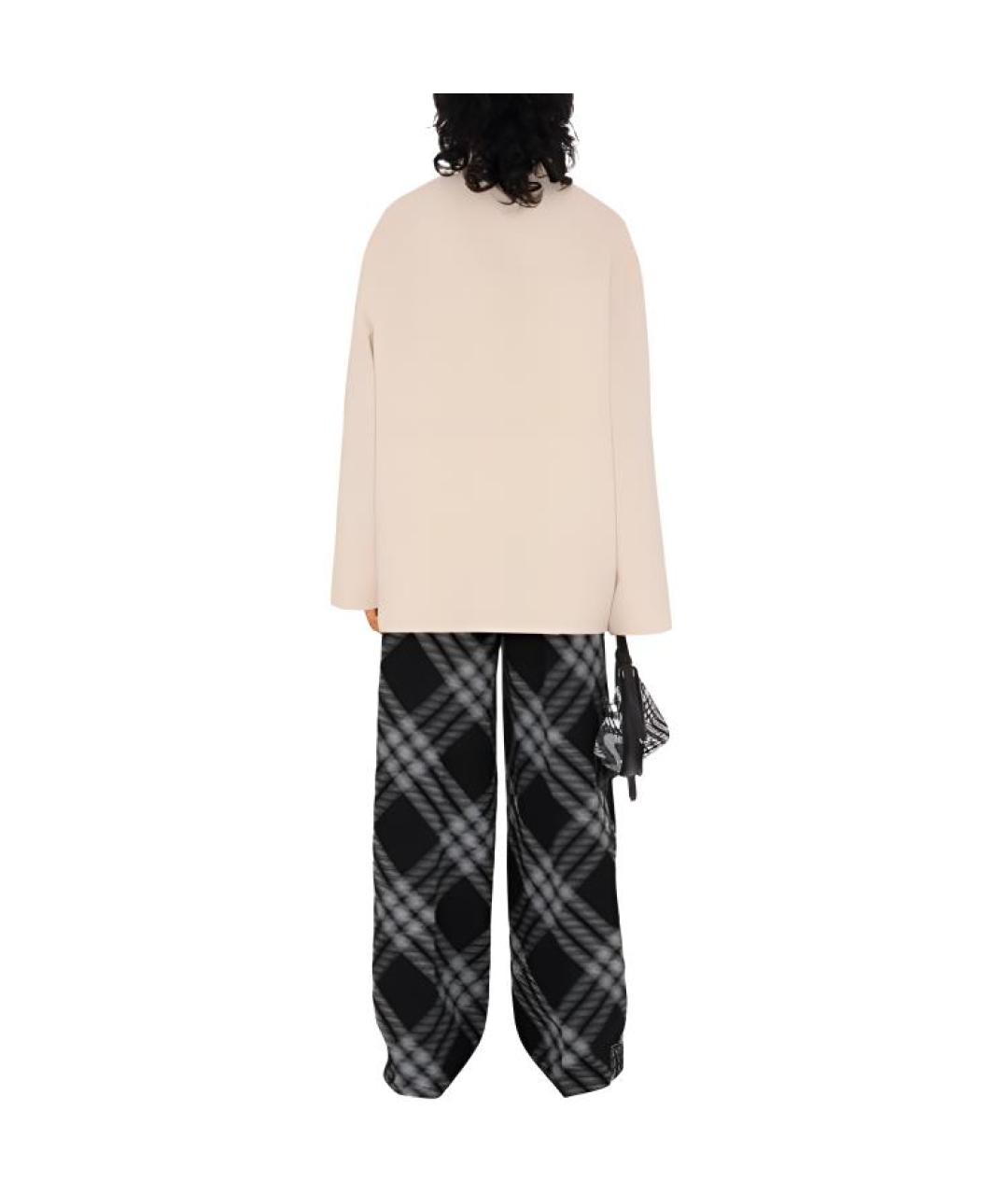 BURBERRY Белая шерстяная куртка, фото 4