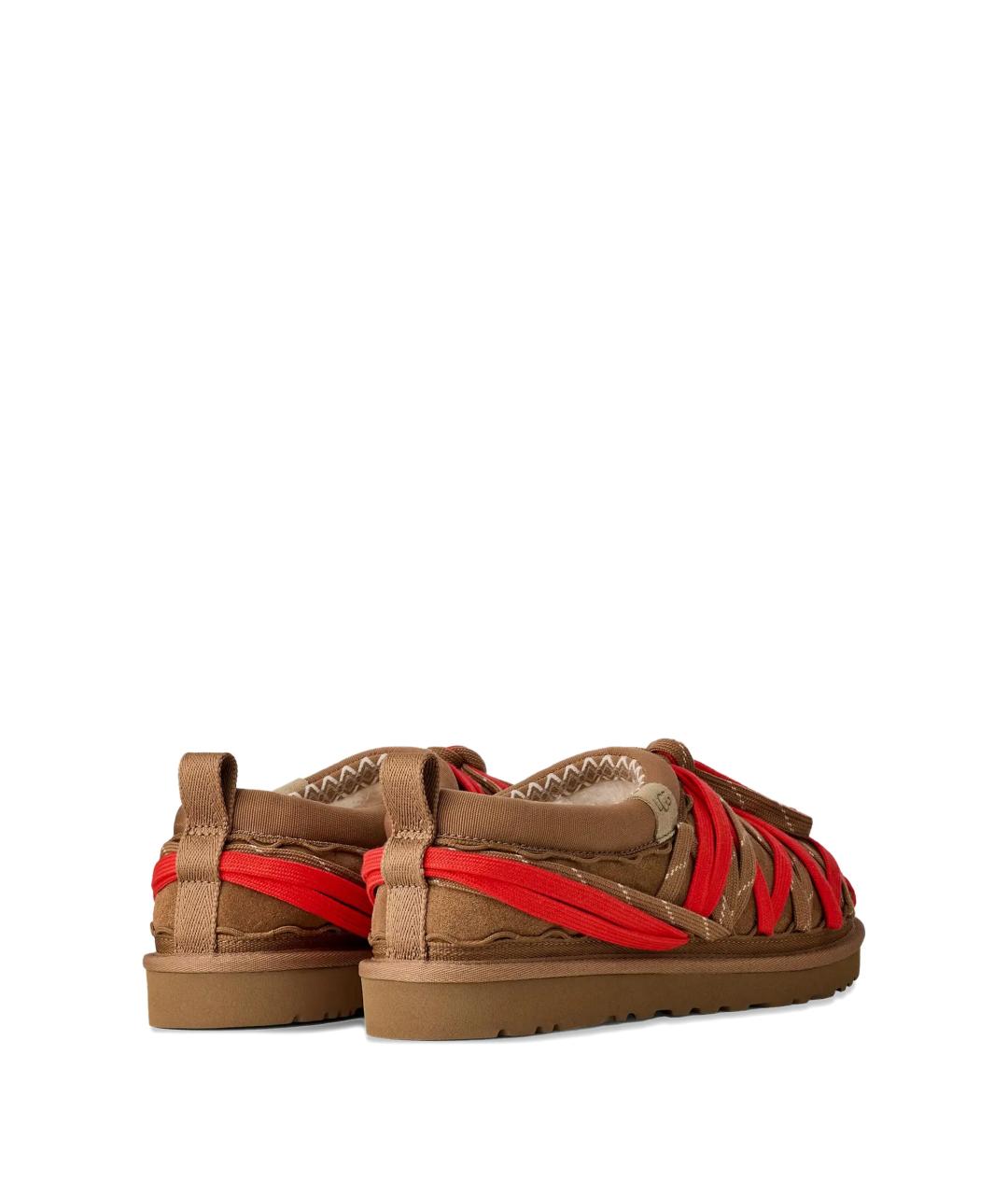 UGG AUSTRALIA Коричневые замшевые лоферы, фото 4