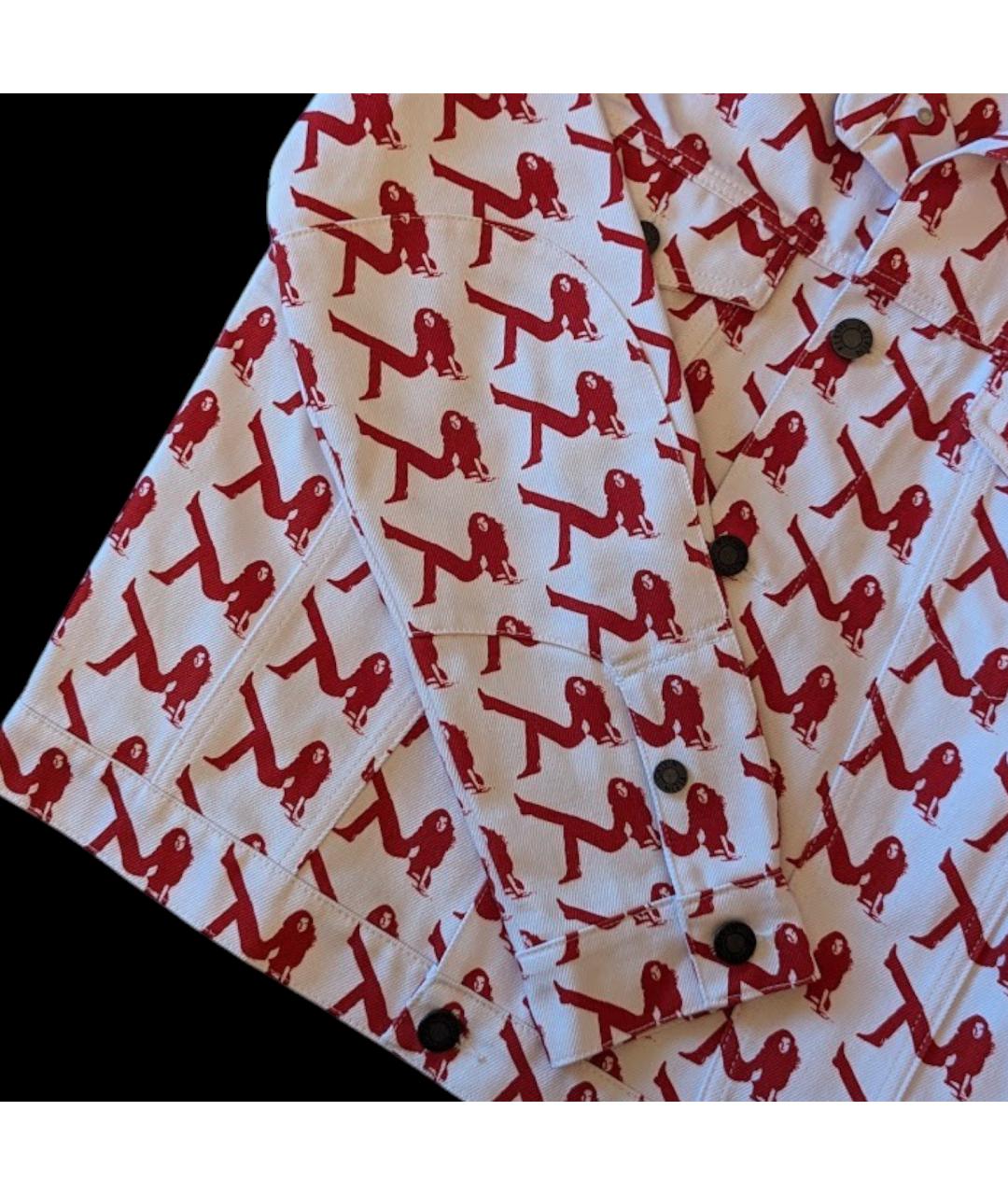 RAF SIMONS Белая деним куртка, фото 2