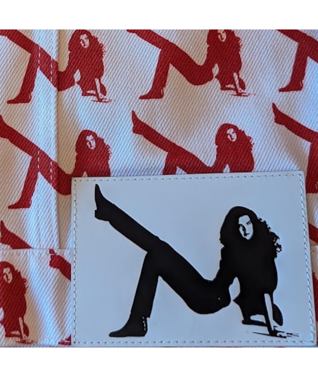 RAF SIMONS Белая деним куртка, фото 5