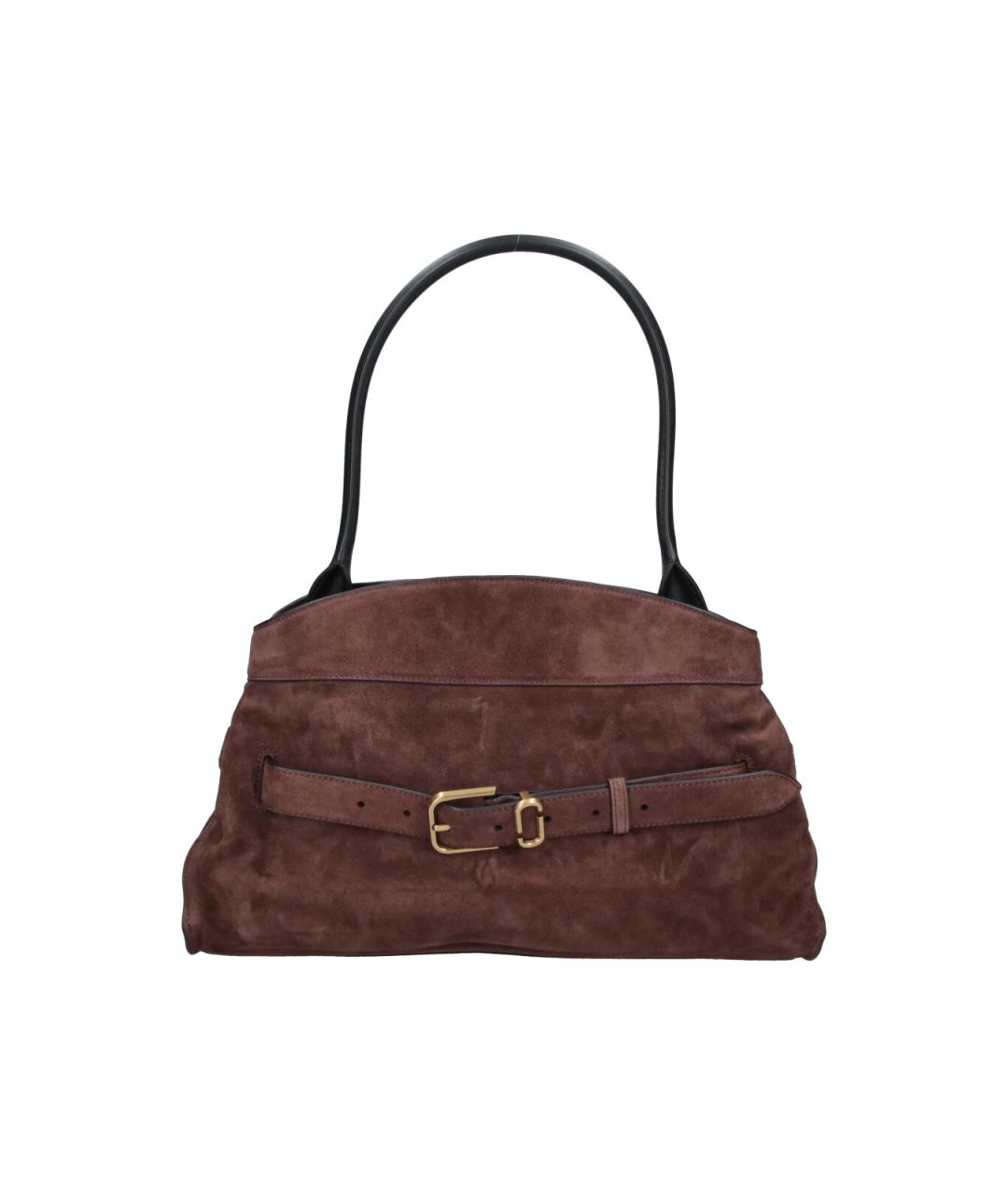 MARC JACOBS Коричневая замшевая сумка через плечо, фото 1