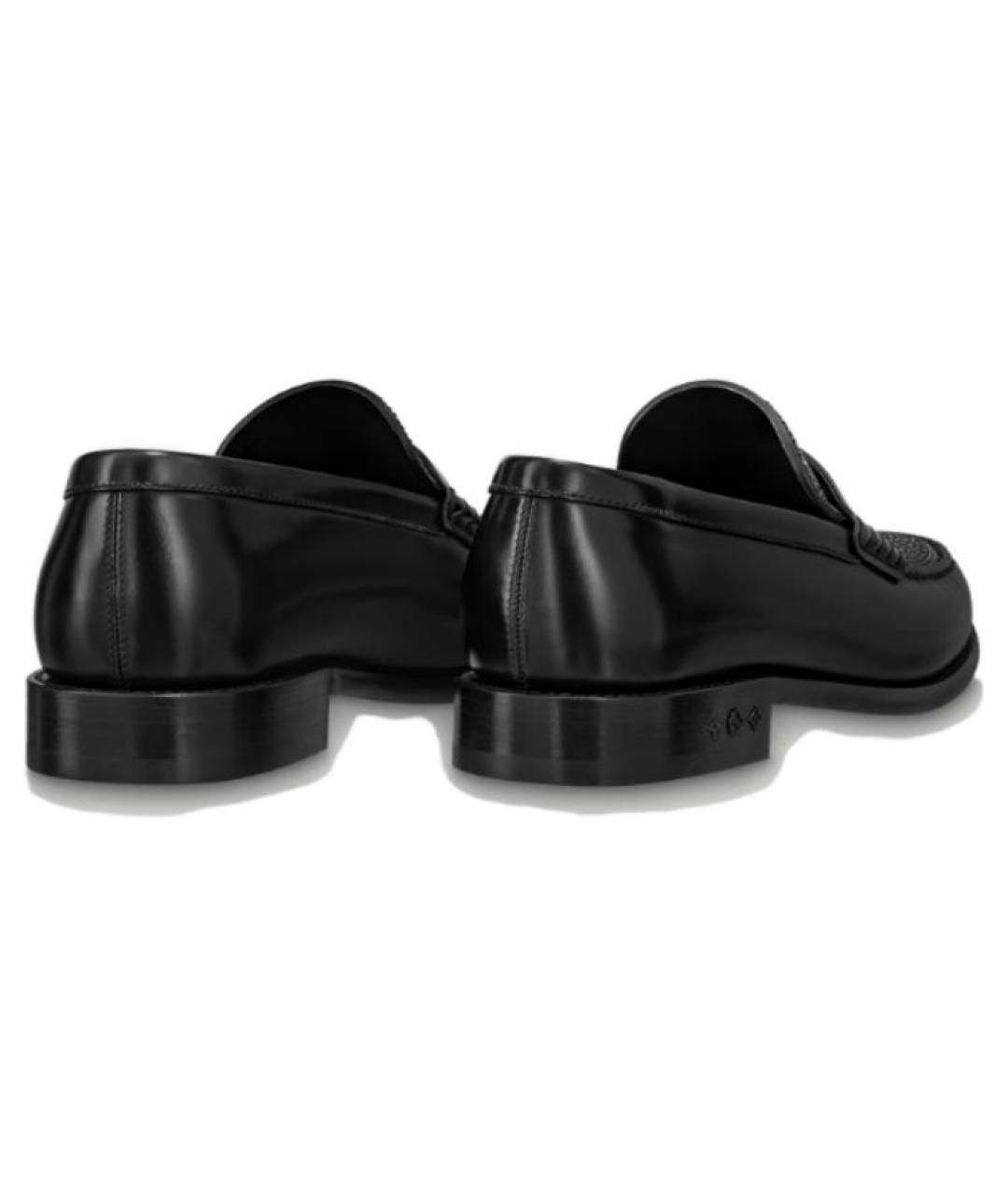 LOUIS VUITTON Черные лоферы, фото 4
