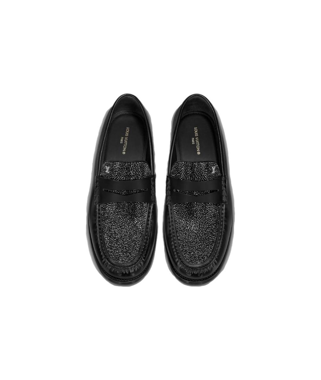LOUIS VUITTON Черные лоферы, фото 3