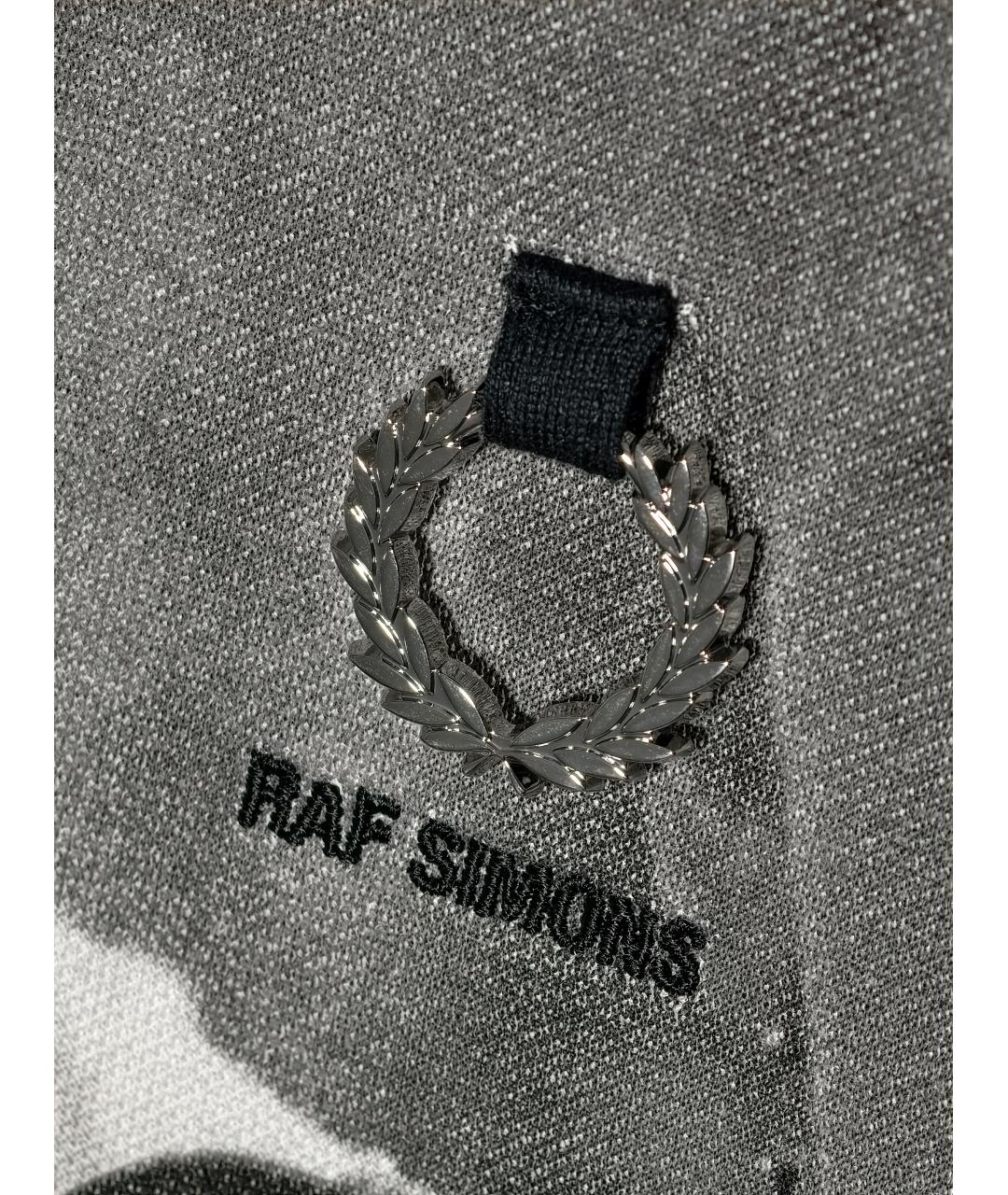 RAF SIMONS Белая хлопковая футболка, фото 3