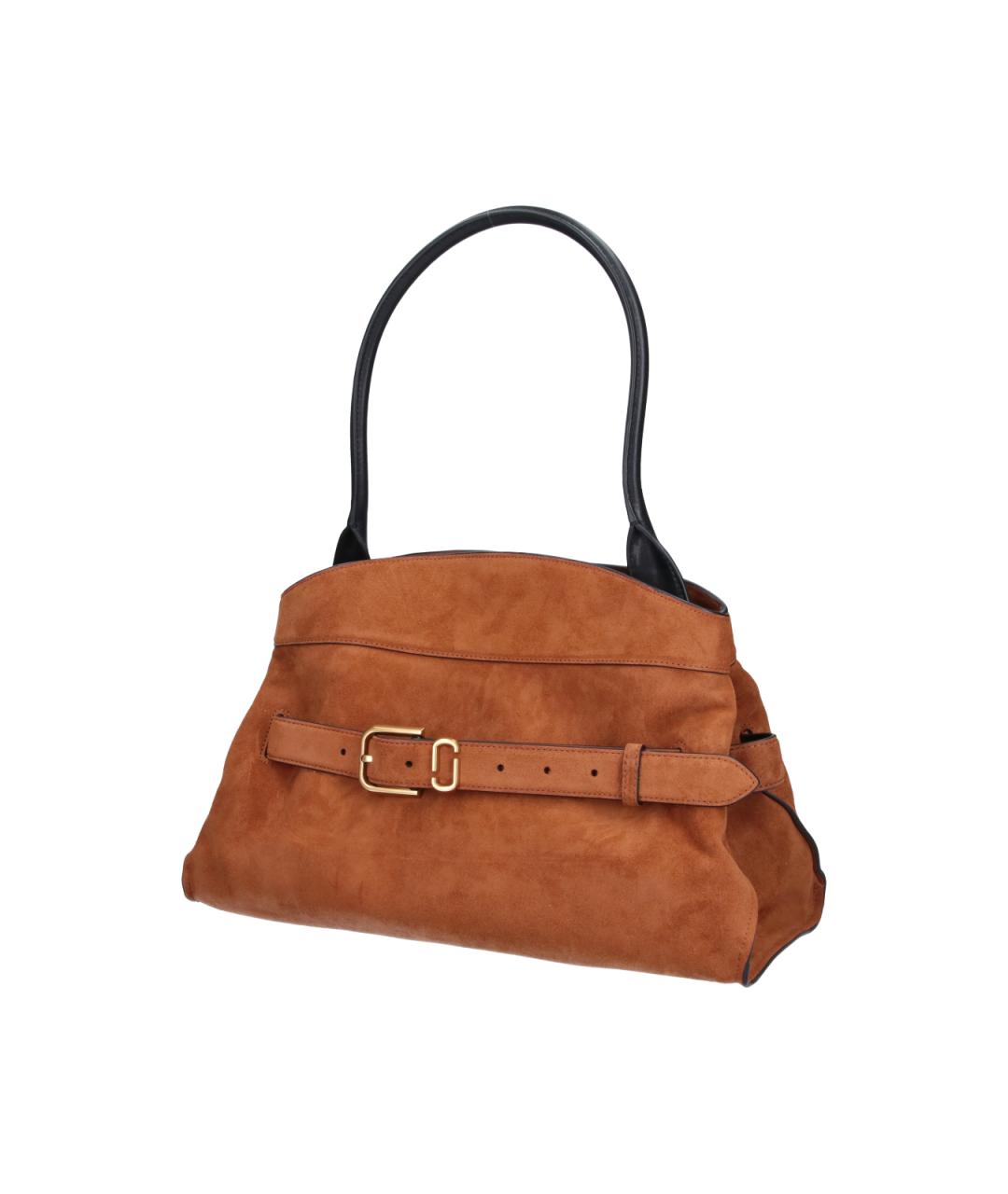 MARC JACOBS Коричневая замшевая сумка через плечо, фото 2