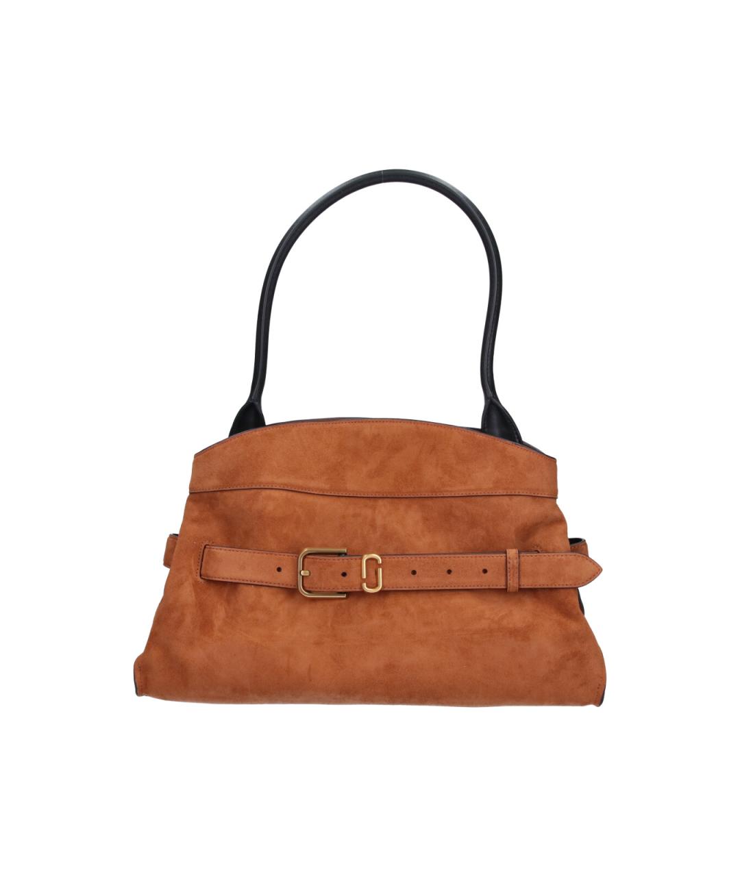 MARC JACOBS Коричневая замшевая сумка через плечо, фото 1