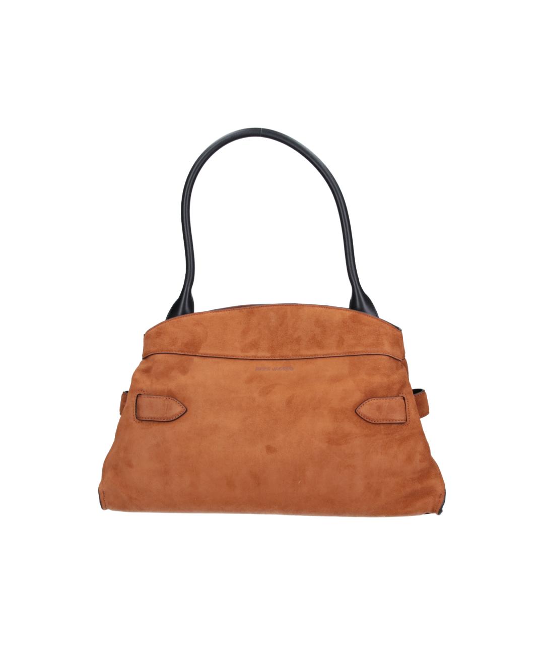 MARC JACOBS Коричневая замшевая сумка через плечо, фото 3