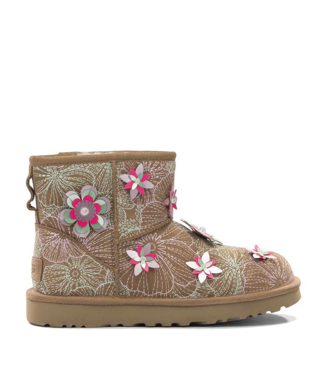 UGG AUSTRALIA Бежевые замшевые ботинки, фото 1