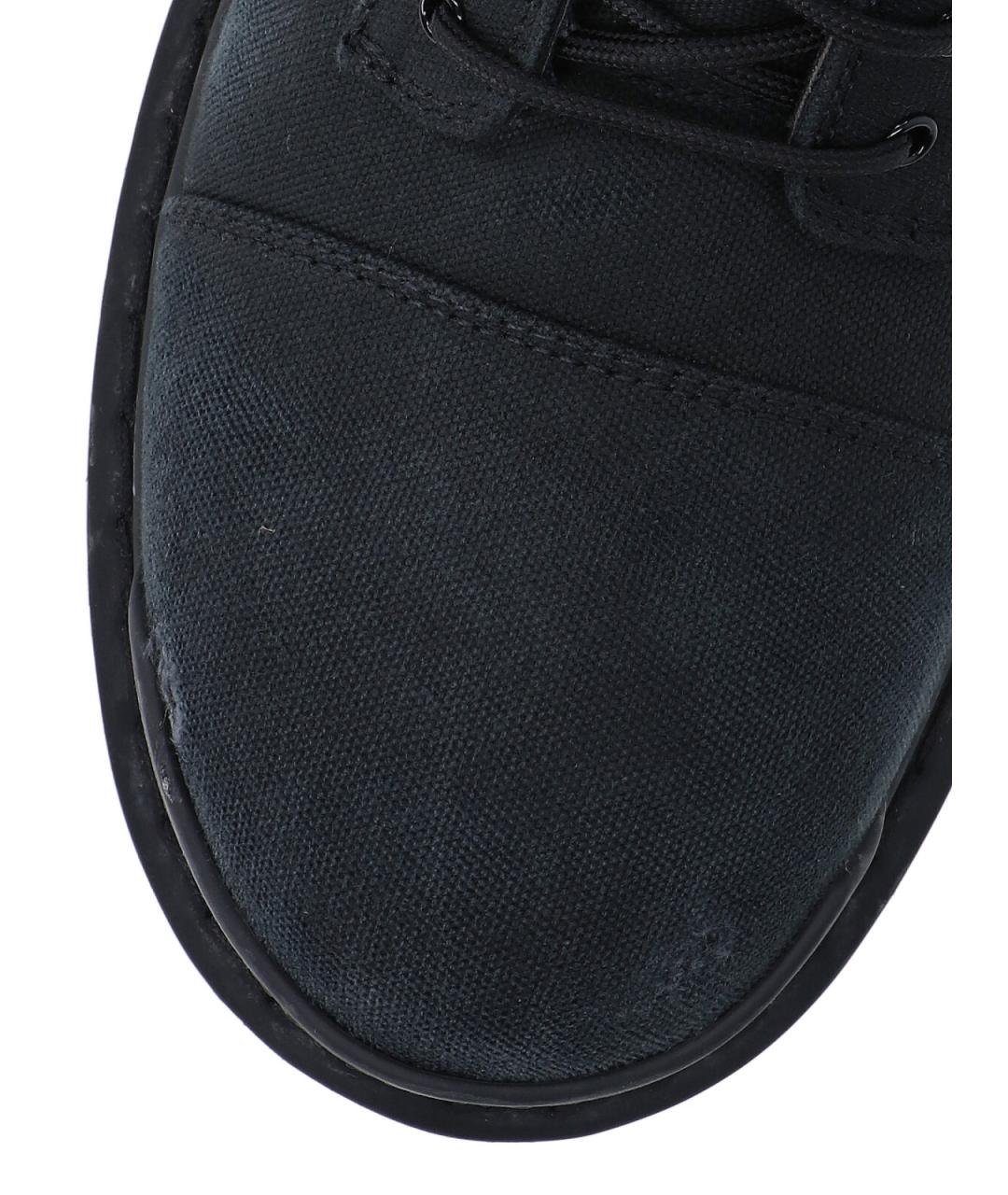 BALENCIAGA Черные текстильные низкие ботинки, фото 5