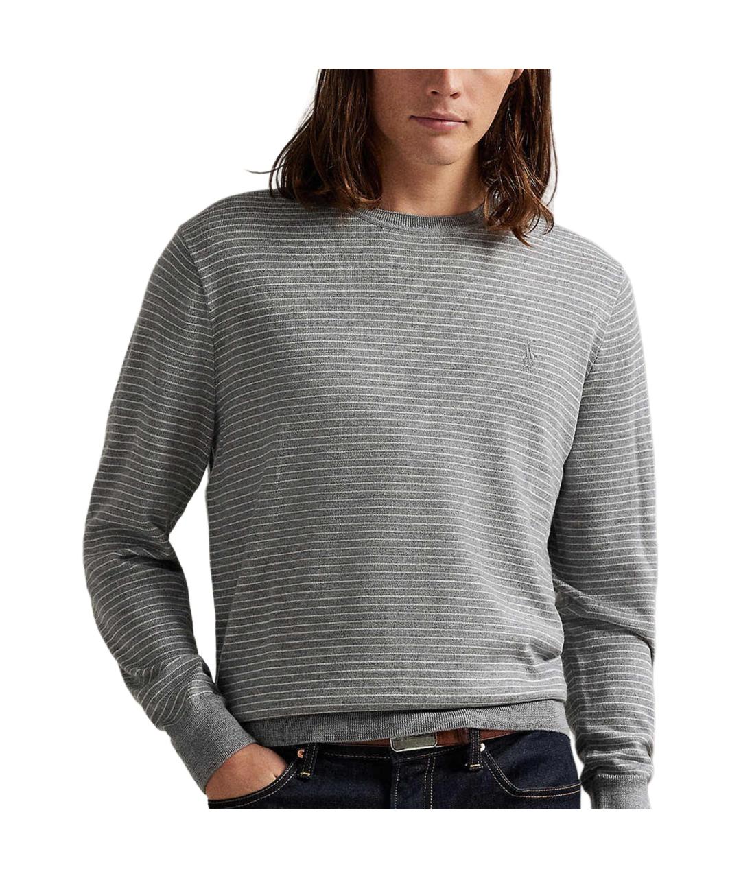 POLO RALPH LAUREN Серый джемпер / свитер, фото 3