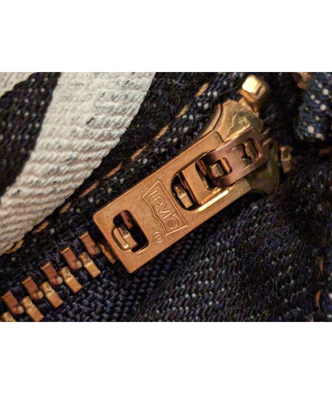 JUNYA WATANABE Темно-синие хлопковые прямые джинсы, фото 8