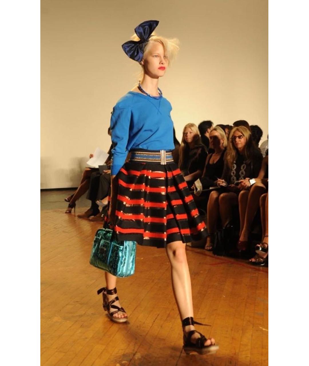 MARC JACOBS Мульти юбка миди, фото 7