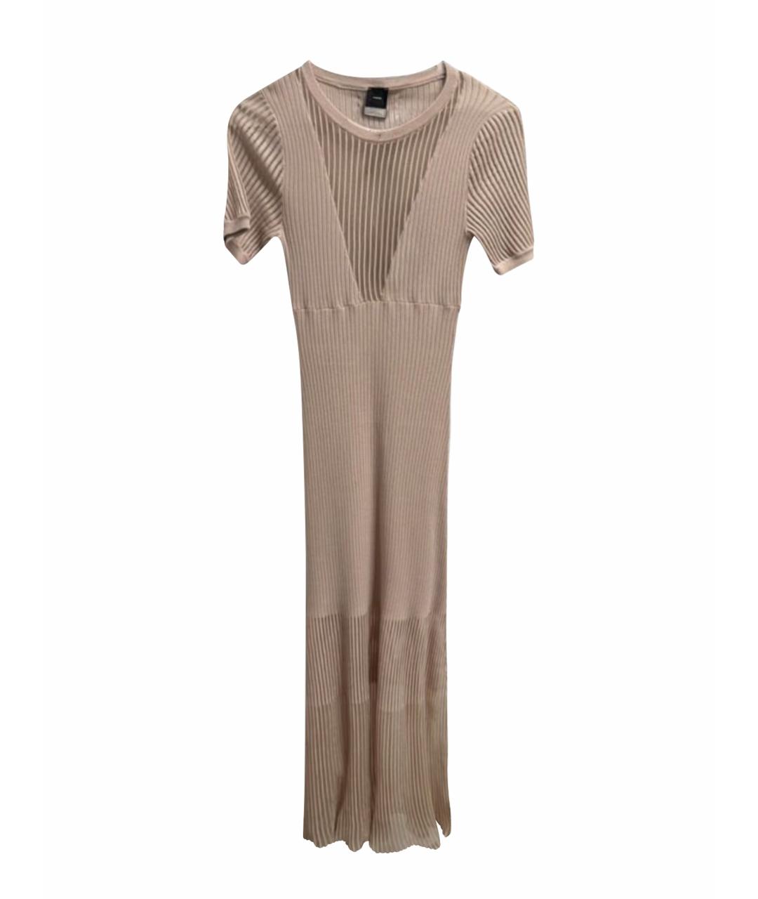 PINKO Розовое вечернее платье, фото 1