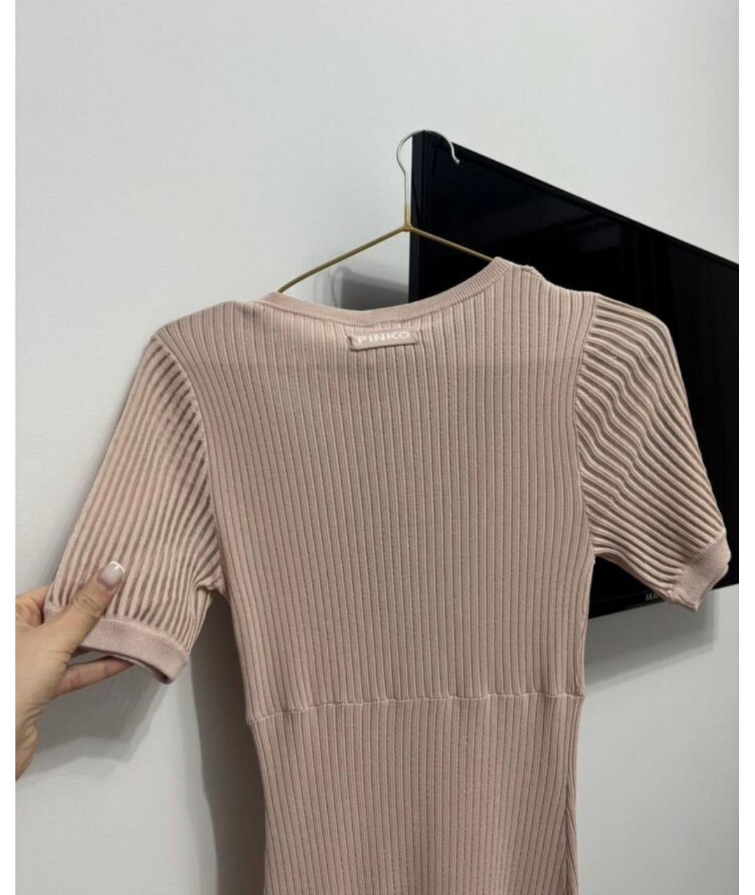 PINKO Розовое вечернее платье, фото 3