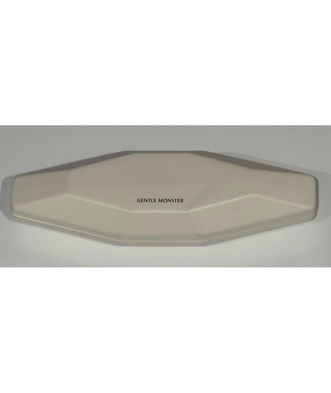 GENTLE MONSTER Серые металлические солнцезащитные очки, фото 4