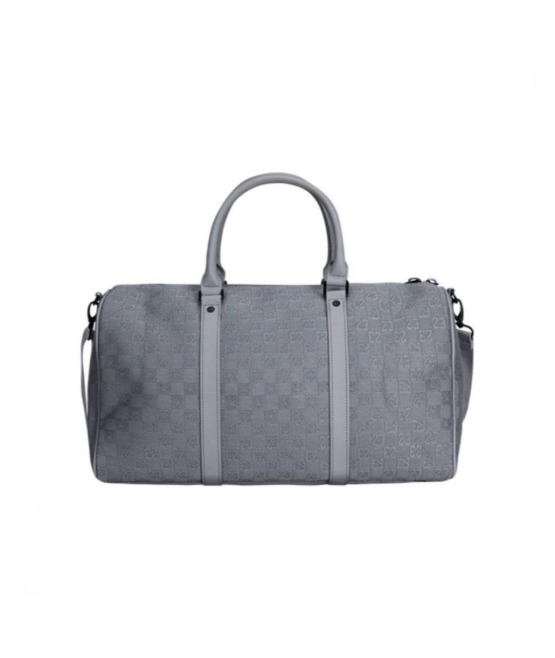 JORDAN Серая дорожная/спортивная сумка, фото 3