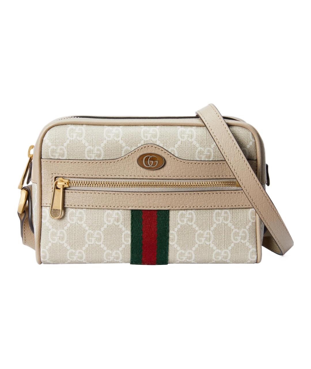 GUCCI Бежевая сумка через плечо, фото 1