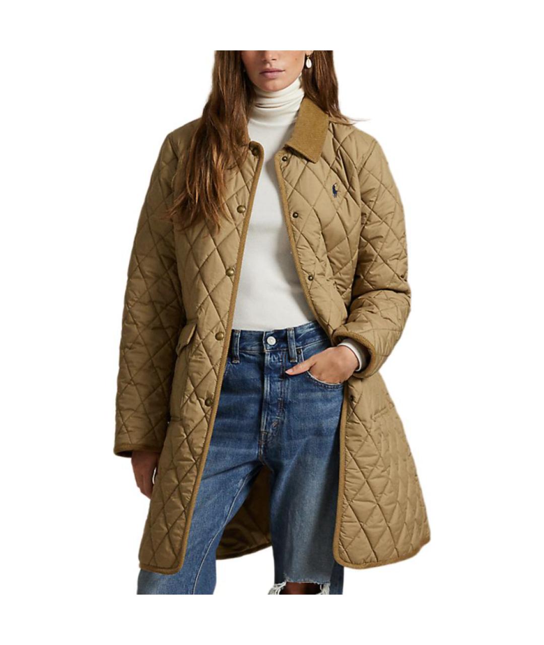 POLO RALPH LAUREN Бежевое пальто, фото 2