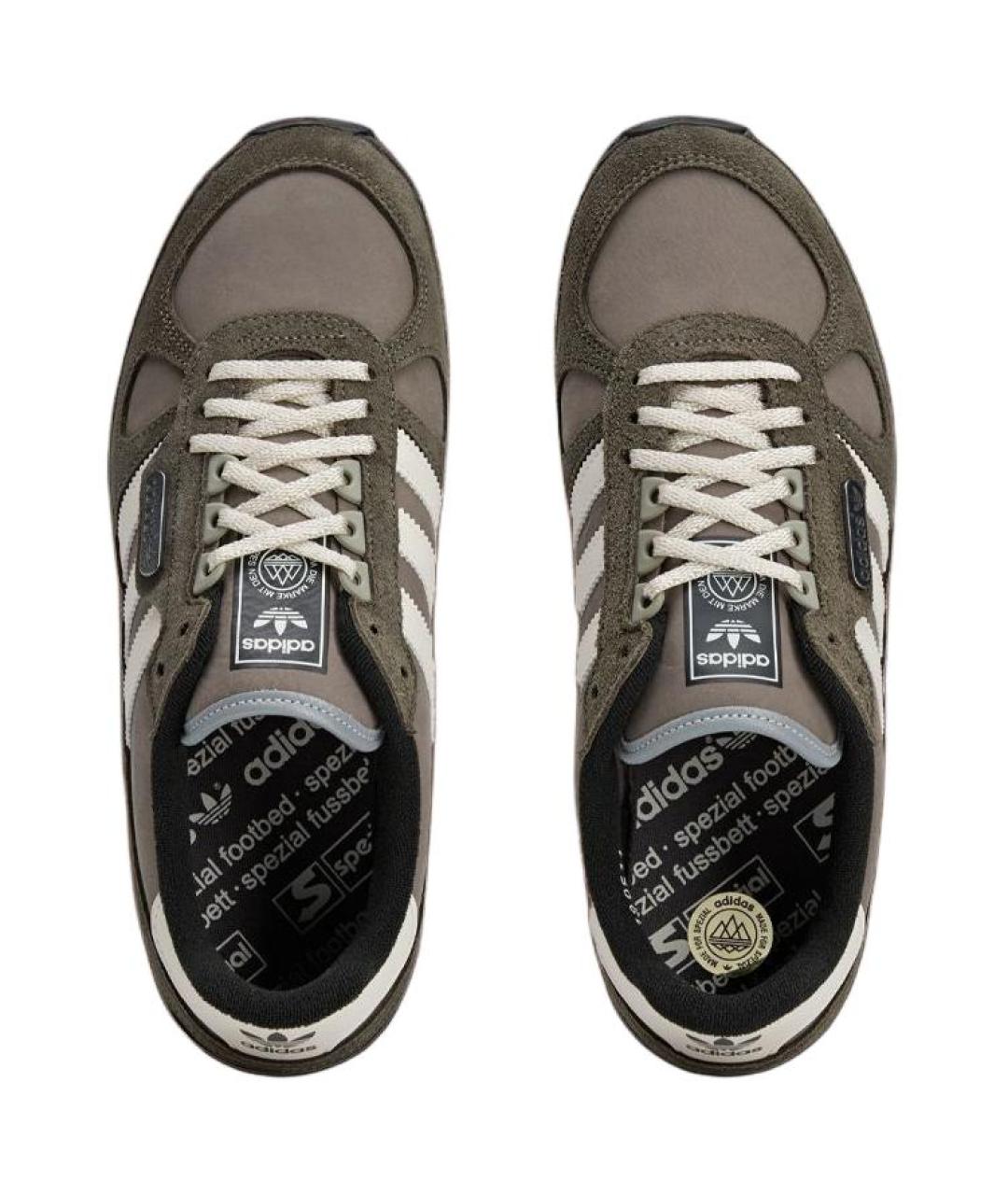 ADIDAS Коричневые кроссовки, фото 4