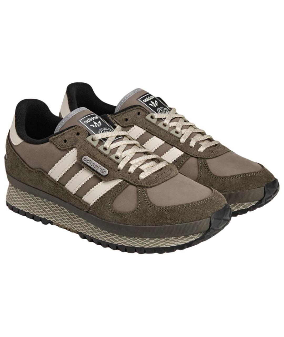 ADIDAS Коричневые кроссовки, фото 3