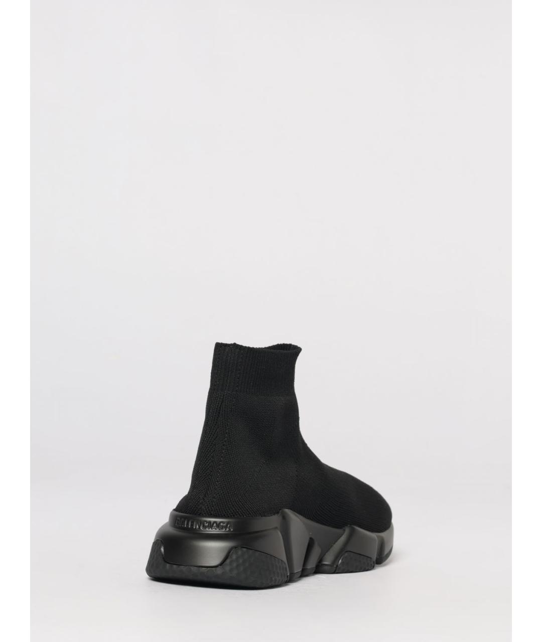 BALENCIAGA Черные текстильные кроссовки, фото 3