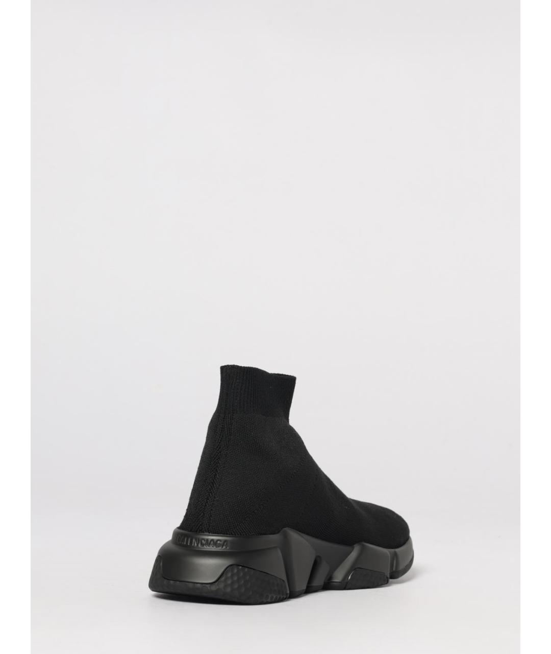 BALENCIAGA Черные текстильные кроссовки, фото 3