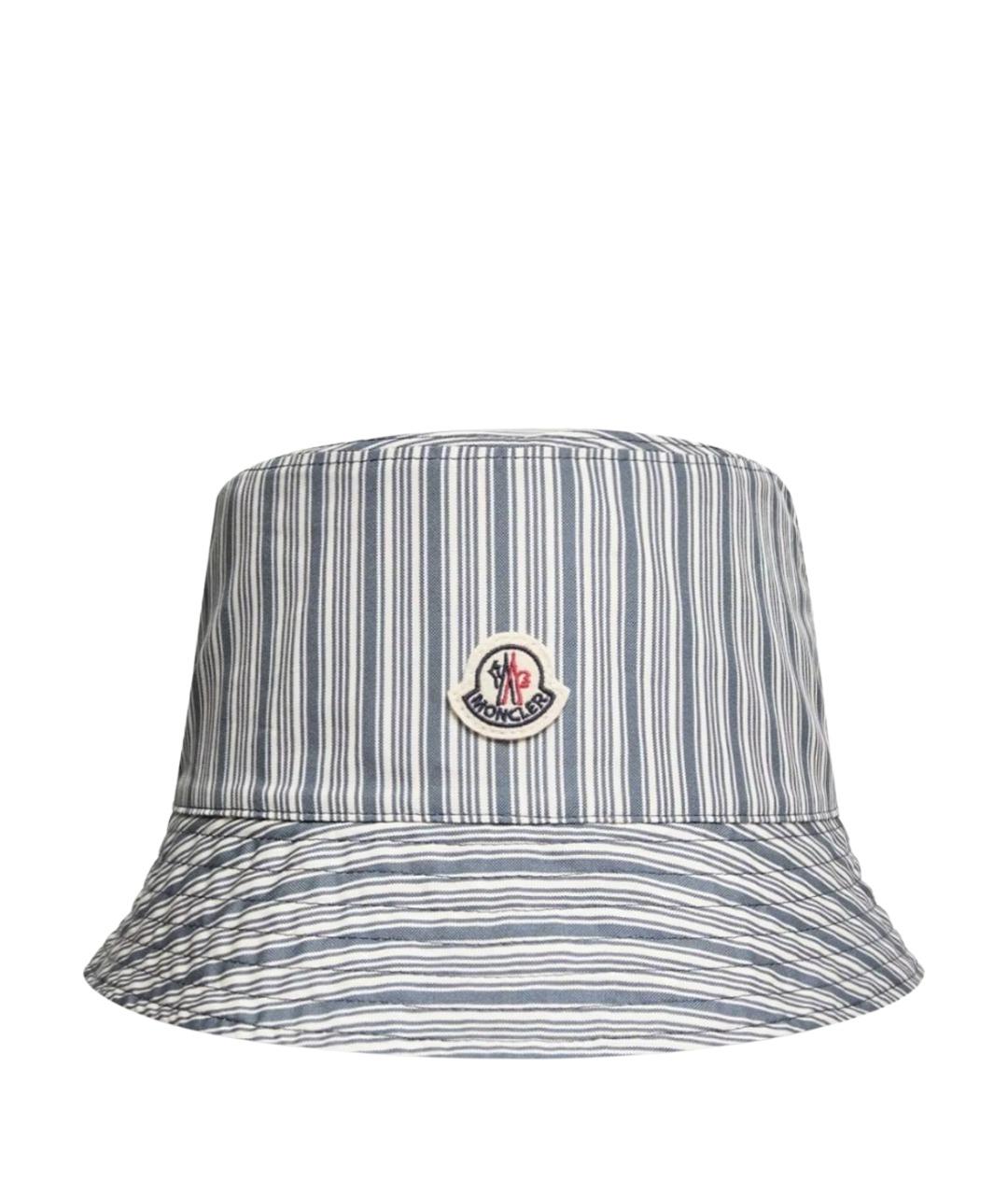 MONCLER Синяя хлопковая панама, фото 3