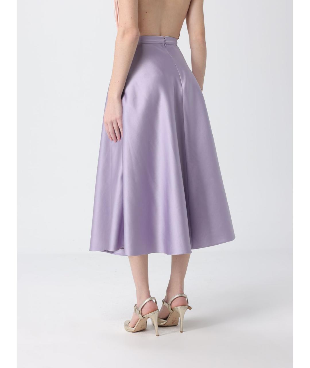 ELISABETTA FRANCHI Полиэстеровая юбка миди, фото 2