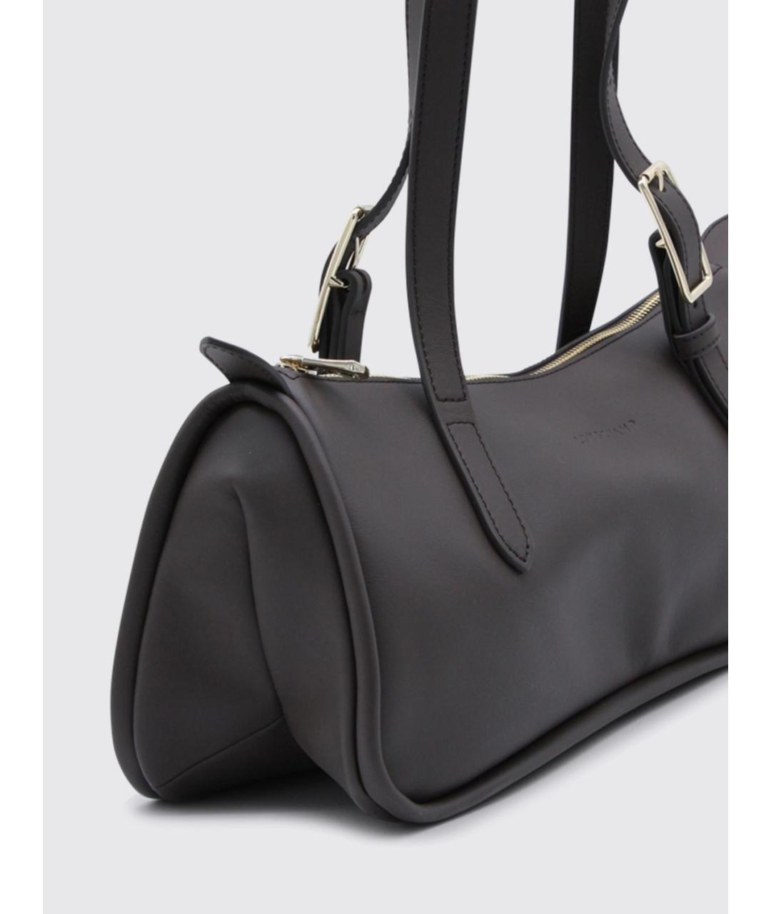 LONGCHAMP Коричневая тканевая сумка через плечо, фото 3