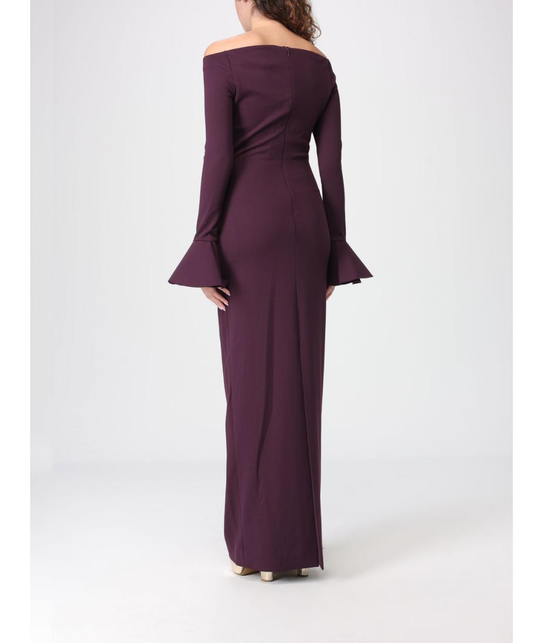 SOLACE LONDON Мульти полиэстеровое платье, фото 2